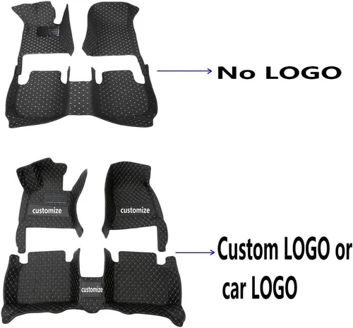 Vista 5 de Alfombrillas automotrices personalizadas para 99.99 % de los sedán, SUV, automóvil deportivo, hombres y mujeres, protección completa, almohadillas