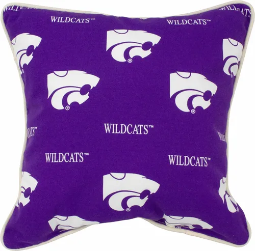 Vista 11 de College Covers Almohada decorativa para exteriores, 16 x 16 pulgadas, tigres caoba