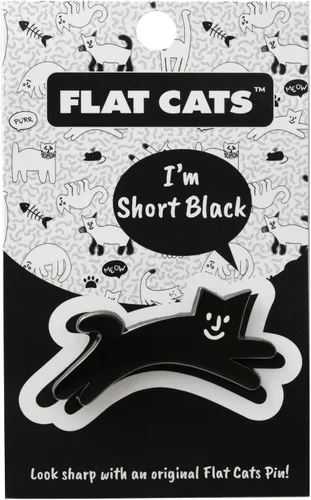 Vista 30 de FCFD Black Cat Enamel Pins Best Cat Brooch and Lapel pins for men and women Black Cat Pins