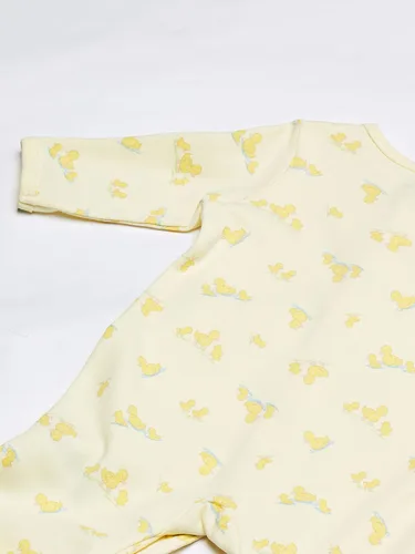 Vista 5 de Little Me baby-girls 2-piece Footie and Bib Set