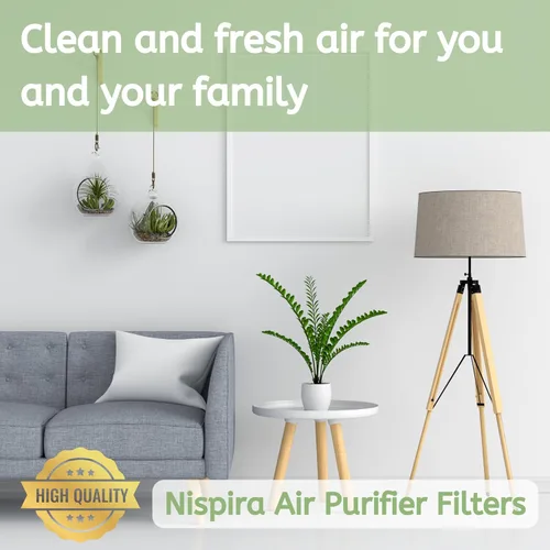 Vista 4 de Nispira True HEPA - Juego de prefiltros de carbono compatible con Sears Kenmore 83375, 83376, 83200, 83202 (Progressive 335), 83230, 83354, 83355