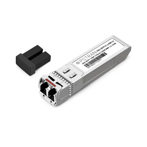 Vista 13 de 10GBASE-LR SFP+ Módulo Transceptor Óptico, 1310nm, 6.2 mi, DDM, Duplex LC SMF, 10 unidades, Gris, Sólido