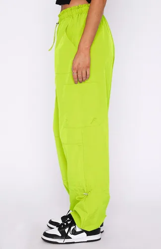 Vista 2 de DISCIPBUSH - Pantalones cargo holgados para mujer, pantalones parachute para mujer, pantalones rave, pantalones Y2K, atuendos de festival para mujer
