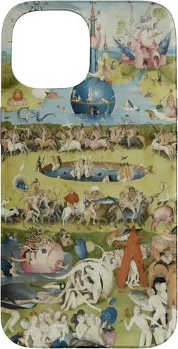 Vista 6 de Hieronymus Bosch - Carcasa para iPhone 17, diseño de jardín de las delicias terrenales