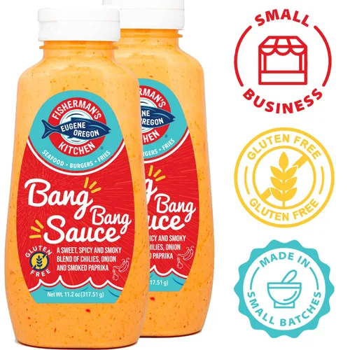 Vista 2 de Fisherman's Kitchen Salsa Bang Bang (paquete de 2)