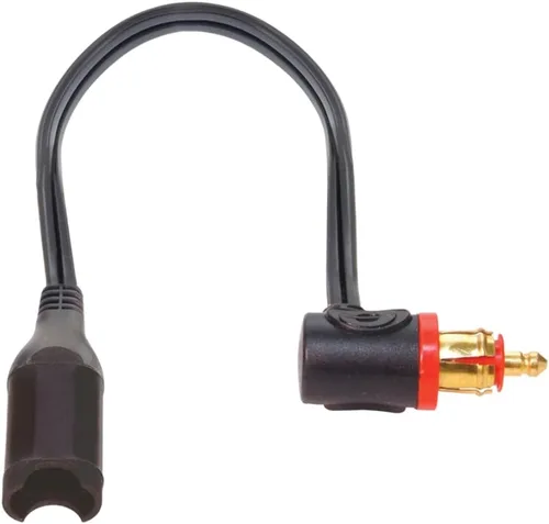Vista 3 de Optimate cable O-19, adaptador, SAE a BICICLETA enchufe de 90°