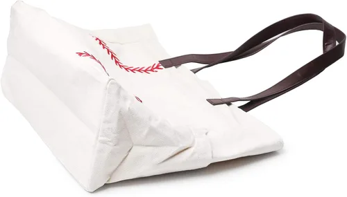 Vista 4 de YIQIGO Bolso de béisbol de la mamá del bolso de lona oversize de la utilidad de los deportes ocasionales de la bolsa de todo propósito organizador