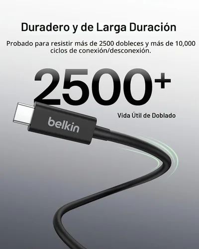Vista 6 de Belkin Cable Thunderbolt 4, 1M, pasivo
