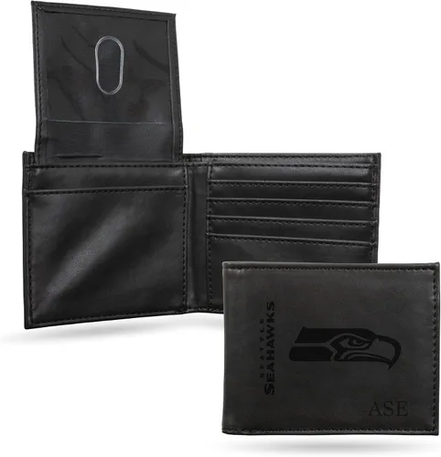 Vista 11 de Rico Industries NFL - Billetera personalizada con grabado láser, delgada/ligera, gran regalo (elige tu color), Arizona Cardinals, Arizona Cardinals