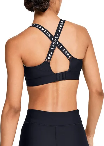 Vista 4 de Under Armour - Brasier deportivo Infinity de alto impacto para mujeres