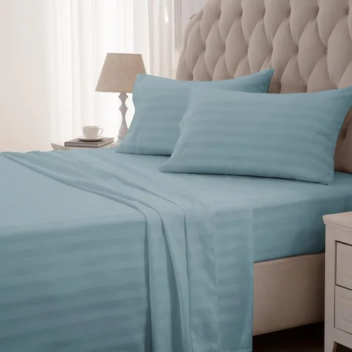 Vista 36 de Sleep Zone - Juego de sábanas suaves y frescas de 3 piezas para niños, sábana bajera, encimera y funda de almohada, no se arrugan ni decoloran, Rosa