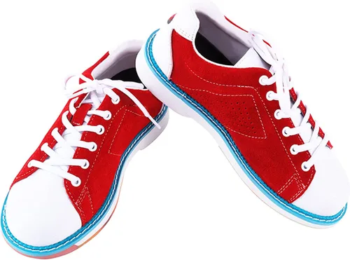 Vista 2 de CHENPENG Zapatos de bolos para mujer, de cuero, transpirables, ligeros, para bolos