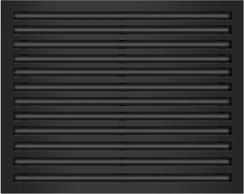Vista 13 de BUILDMART - Cubierta de ventilación de CA moderna 24x24 - Ventilación decorativa de aluminio blanco - Difusor de ranura lineal estándar - Rejilla