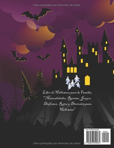 Vista 2 de Celebrando Halloween Juntos en Familia Libro de Halloween para la Familia, "Manualidades, Recetas, Juegos, Disfraces, Retos y Diversión