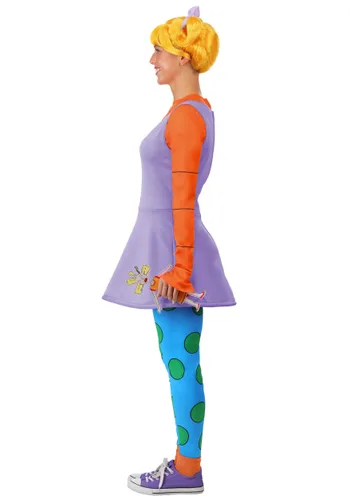 Vista 10 de Disfraz de Mujer Angelica de Rugrats de Nickelodeon Multicolor