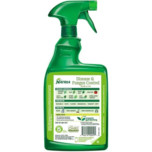 Vista 7 de Natria Spray para el control de enfermedades y hongos con fungicida de cobre - 24 fl oz