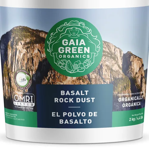Vista 4 de Gaia Green Polvo de roca de basalto, 4.4 lbs