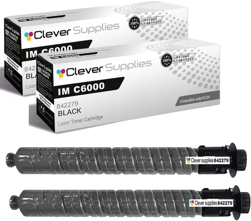 Vista 194 de CS - Cartucho de tóner compatible para Ricoh C220 406046 Color negro láser Aficio SP C220 Aficio SP C220A Aficio SP C220DN Aficio SP C220N Aficio SP