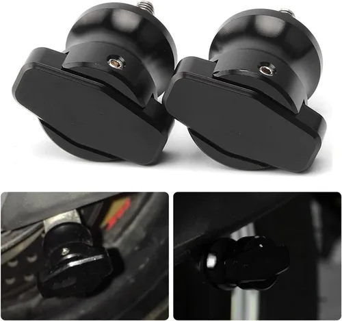 Vista 7 de Soportes de marco CNC para motocicleta, tornillos deslizantes de 0.236 in, carretes de basculante para Yamaha XJ6 Diversion 2010-2015 deslizadores
