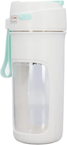Vista 9 de 500ml Powerful Portable Blender Cup for Juice Smoothies Shakes USB Rechargeable Mixer Cup for Travel Exercise