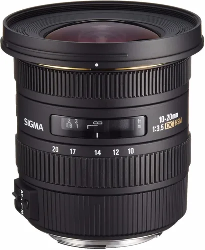 Vista 2 de Sigma lente 10-20mm f/3.5 EX DC HSM ELD SLD lente de gran angular esférico