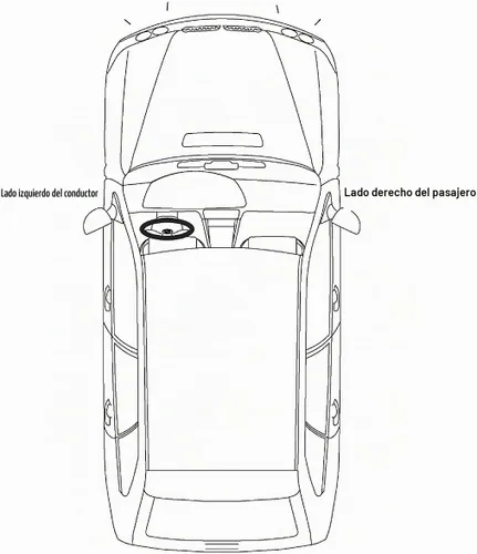 Vista 8 de Para Toyota Sienna 2004 2005 2006 2007 2008 2009 2010 Espejo Lateral del Lado del Conductor Izquierdo Controlador eléctrico izquierdo