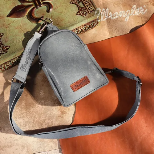 Vista 4 de Wrangler Crossbody Sling Bag for Women with Strap