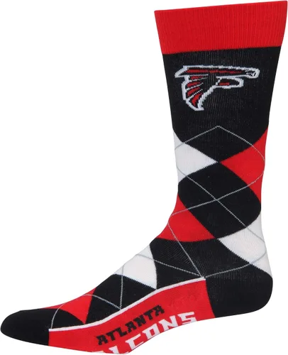 Vista 19 de FBF NCAA - Calcetines unisex para adultos, diseño de rombos