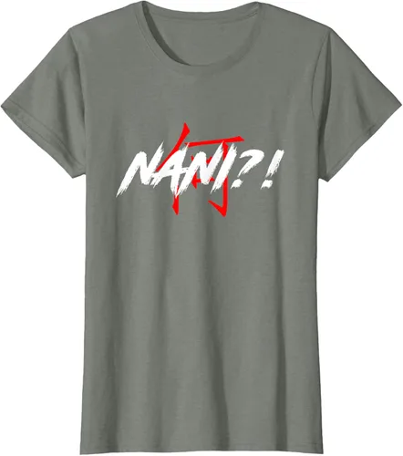 Vista 18 de Nani Meme Anime Japanese Camiseta, Negro, S