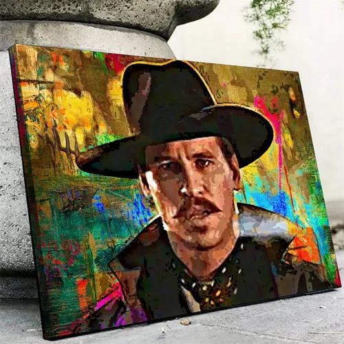Vista 5 de NATVVA Póster clásico de la película Bill The Butcher, decoración de pared, impresiones artísticas de pintura, pintura retro, decoración del hogar