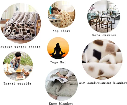 Vista 8 de CLOHOMIN Manta de animales de caballo nativo americano para cama, sofá, viajes, azteca, navajo, silla de montar del suroeste, manta de felpa