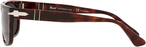 Vista 4 de Persol PO3271S - Gafas de sol rectangulares, HavanaGris Oscuro Polarizado