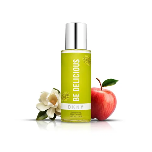 Vista 2 de DKNY Be Delicious - Fragancia en espray para mujeres, 8.4 onzas líquidas Aroma floral afrutado con notas de manzana, magnolia y sándalo.