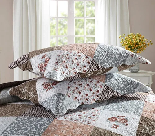 Vista 4 de Travan Juegos de Edredón de 2 Piezas Twin con Sham, Ropa de Cama de Gran Tamaño, Colcha Reversible, Juego de Cubrecama Suave, Tamaño Twin