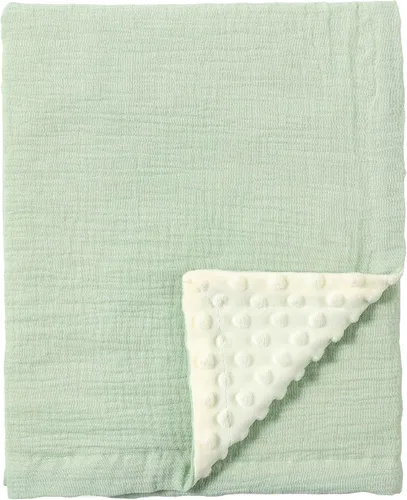 Vista 25 de CREVENT Manta de bebé de minky para niñas y niños, manta suave de felpa para recién nacidos - 30 x 40 pulgadas (Animal)