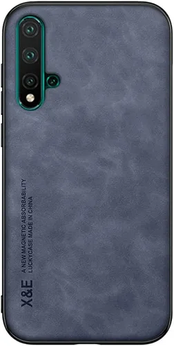 Vista 6 de Kepuch Silklike Funda Para Huawei Nova 5/5 Pro - Cubierta De Parachoques Placa De Metal Incorporada Para Huawei Nova 5/5 Pro - Negro