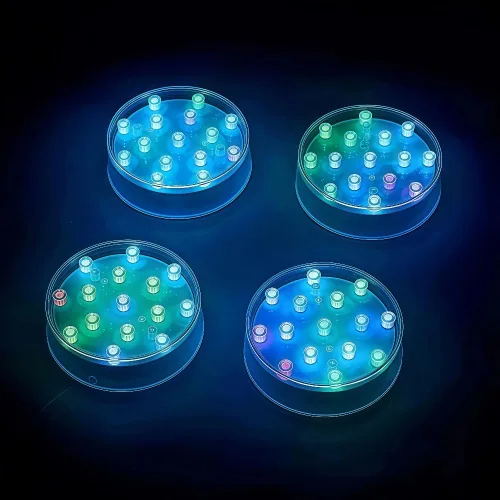 Vista 14 de Simplelight - Base de luz LED redonda de 4 pulgadas, color blanco suave, paquete individual Perfect for Glass Art, Ideal Led Display for Vases