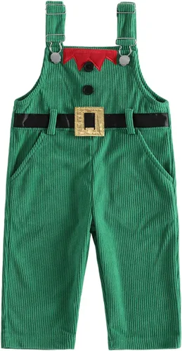 Vista 11 de Socutebabe Traje de Navidad sin mangas para niños pequeños y niñas Cara-naranja