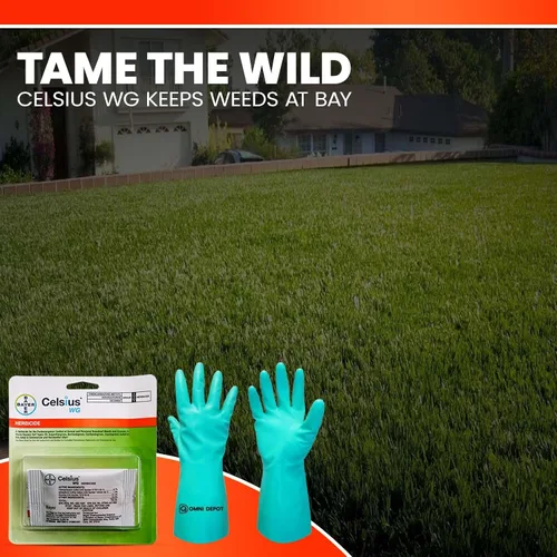 Vista 5 de Eliminador de malezas antes y posteriores al césped - Celsius - WG - 0.226 oz - Control de malezas de hoja ancha - Tratamiento de césped - Mata