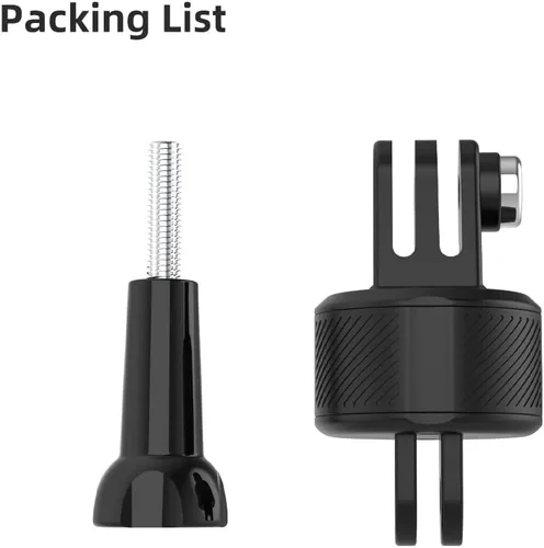 Vista 7 de Accesorios magnéticos para GoPro, base de liberación rápida para bicicleta, selfie stick, monopie, soporte de trípode, compatible con GoPro Hero
