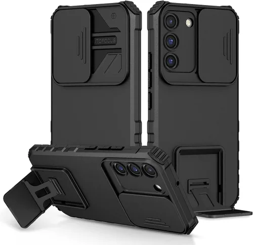 Vista 136 de Funda compatible con Samsung Galaxy M13 5G/A04 Dimensional Soporte Ventana Corredera Teléfono Móvil Funda Protectora a Prueba de Golpes para Samsung