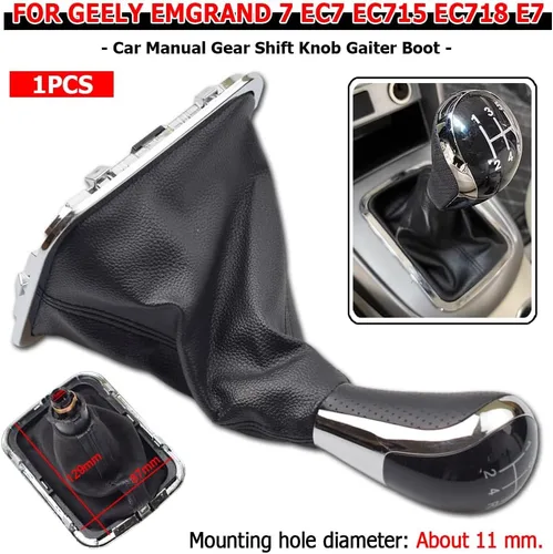 Vista 4 de Pomo de palanca de cambios Pomo de cambio Bota para Geely Emgrand 7 EC7 EC715 EC718 E7