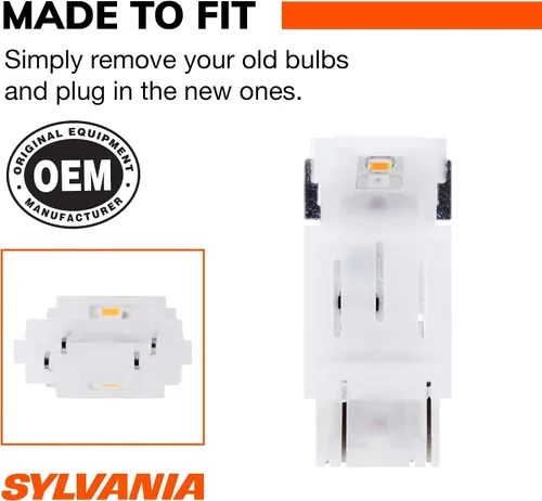 Vista 3 de SYLVANIA Bombilla LED ámbar 3156 (contiene 2 bombillas)