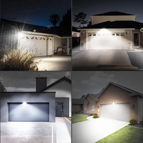 Vista 7 de UFOND Luces de inundación LED de 10000 lúmenes, reflectores impermeables de 100 W, ángulo de iluminación ajustable, luz portátil con enchufe