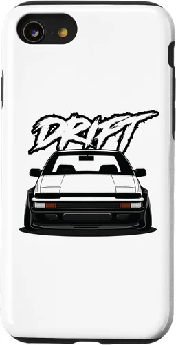 Vista 18 de iPhone 12 Pro Max JDM Drift Anime Manga Car Hachiroku, una funda de carreras para autos de postura 86