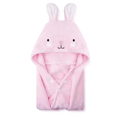 Vista 9 de ROMASA Toalla de Baño para Bebé con Capucha Ultra Suave y Absorbente Albornoz para Niños Pequeños Manta para Recién Nacidos Regalos de Baby Shower