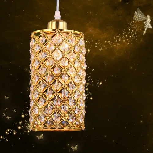 Vista 7 de Iluminación Moderna de Colgante de Cristal, Accesorio de Iluminación Colgante Ajustable de Techo para Cocina, Comedor, Dormitorio, Isla de Cocina