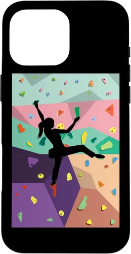 Vista 19 de Cute Colorful Rock Climbing Bouldering Wall Climber Case for iPhone 17