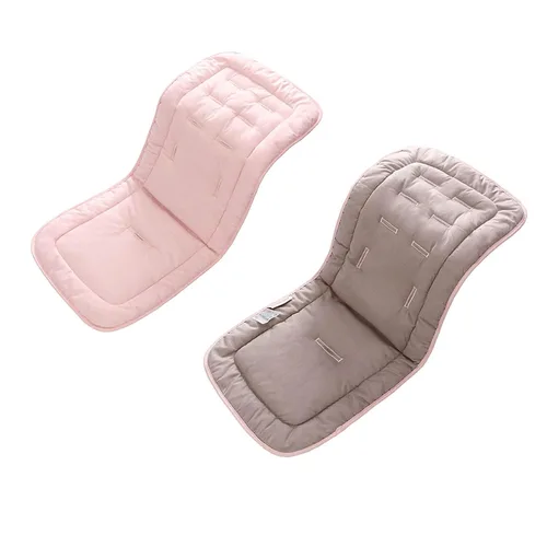 Vista 29 de Cojín para cochecito de bebé, inserto de asiento de automóvil infantil - reversible, universal, transpirable y suave, alfombrilla para cochecito