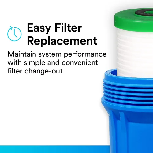 Vista 7 de 3M Aqua-Pure AP811 Filtro de agua de repuesto para toda la casa, cartucho de inserción para la serie AP800, de gran capacidad, para uso con sistemas